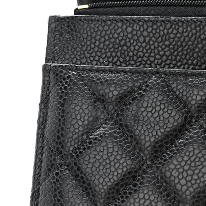 Chanel Caviar Quilted Wallet on Chain WOC Black 12 of 12