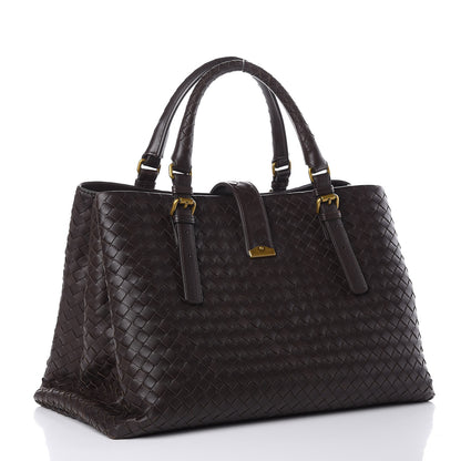 Bottega Veneta Nappa Intrecciato Medium Roma Tote Moro 3 of 12