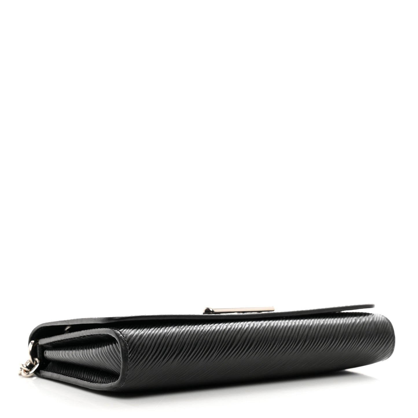 Epi Twist Chain Wallet Black