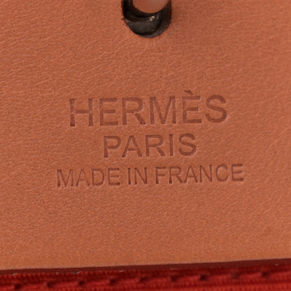 Hermes Vache Hunter Toile Herbag Zip 31 PM Orange 7 of 16