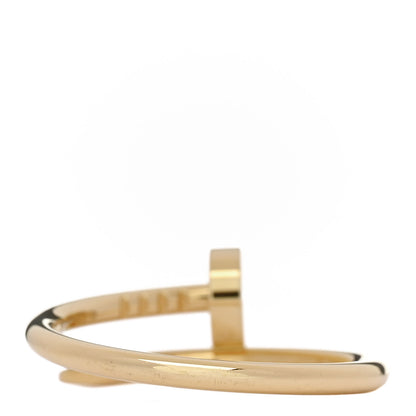 Cartier 18K Yellow Gold Small Juste Un Clou Ring 54 7 3 of 6