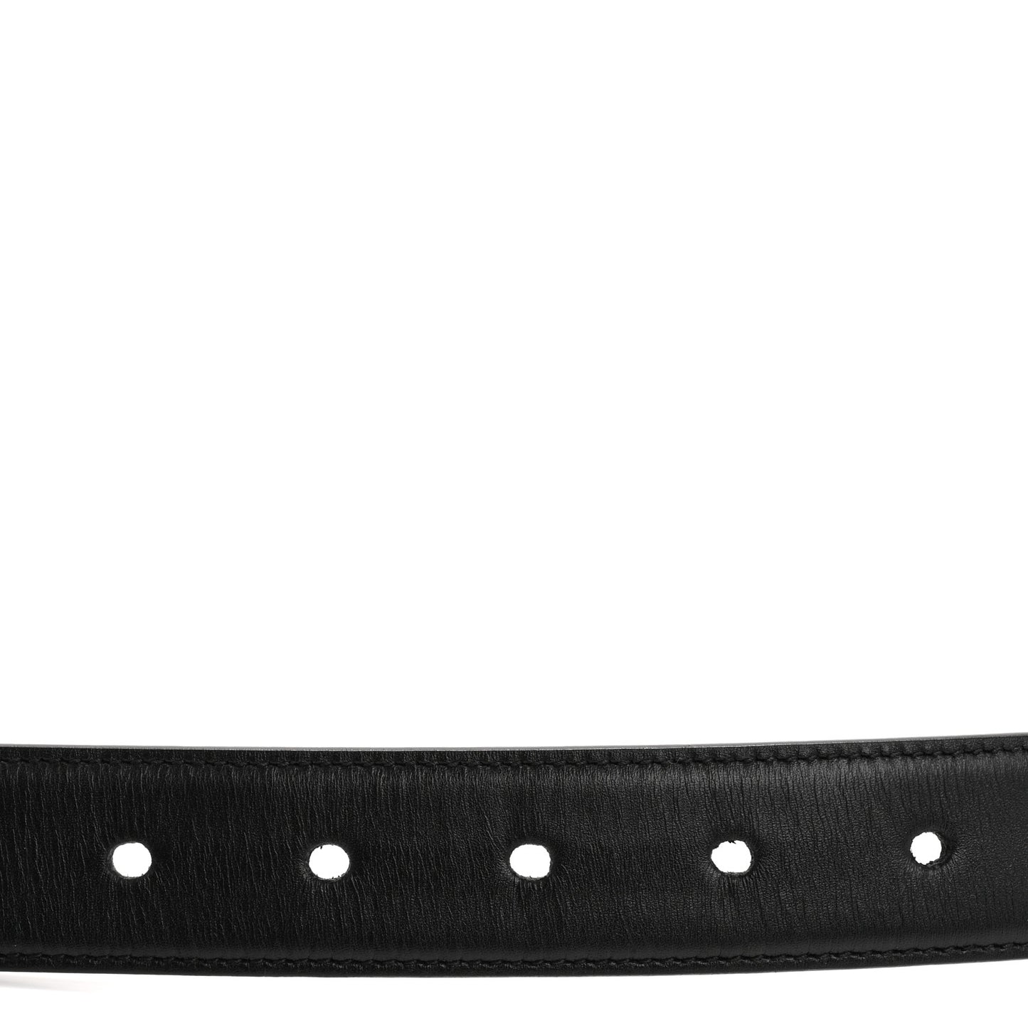 Lambskin Monogram Cassandre Square Buckle Belt 100 40 Black