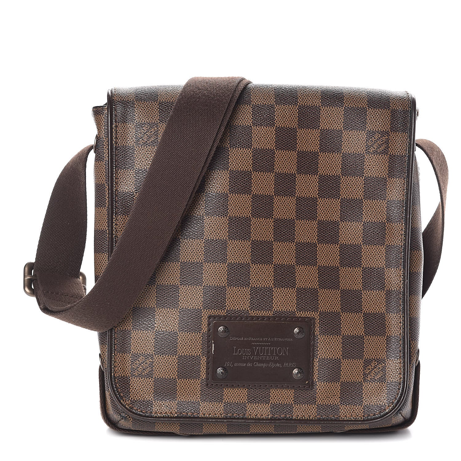 Louis Vuitton Damier Ebene Brooklyn PM 1 of 9
