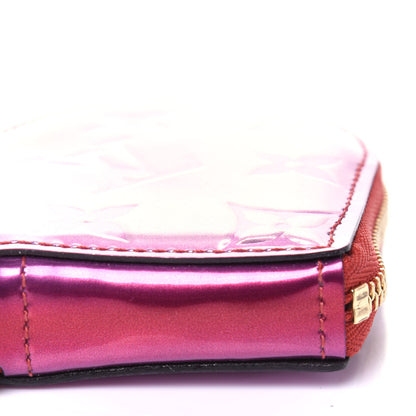 Louis Vuitton Vernis Heart Coin Purse Pink Red 6 of 8