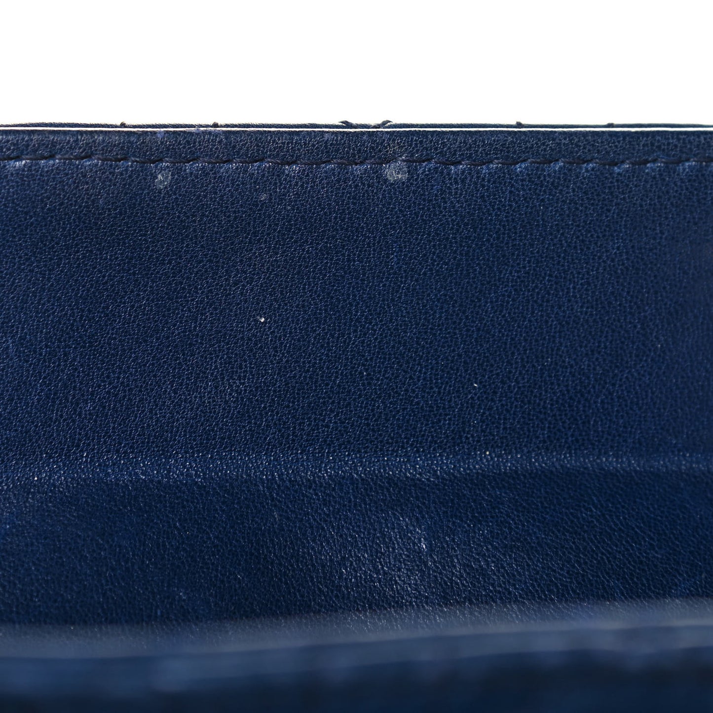Lambskin Cannage Large Lady Dior Blue