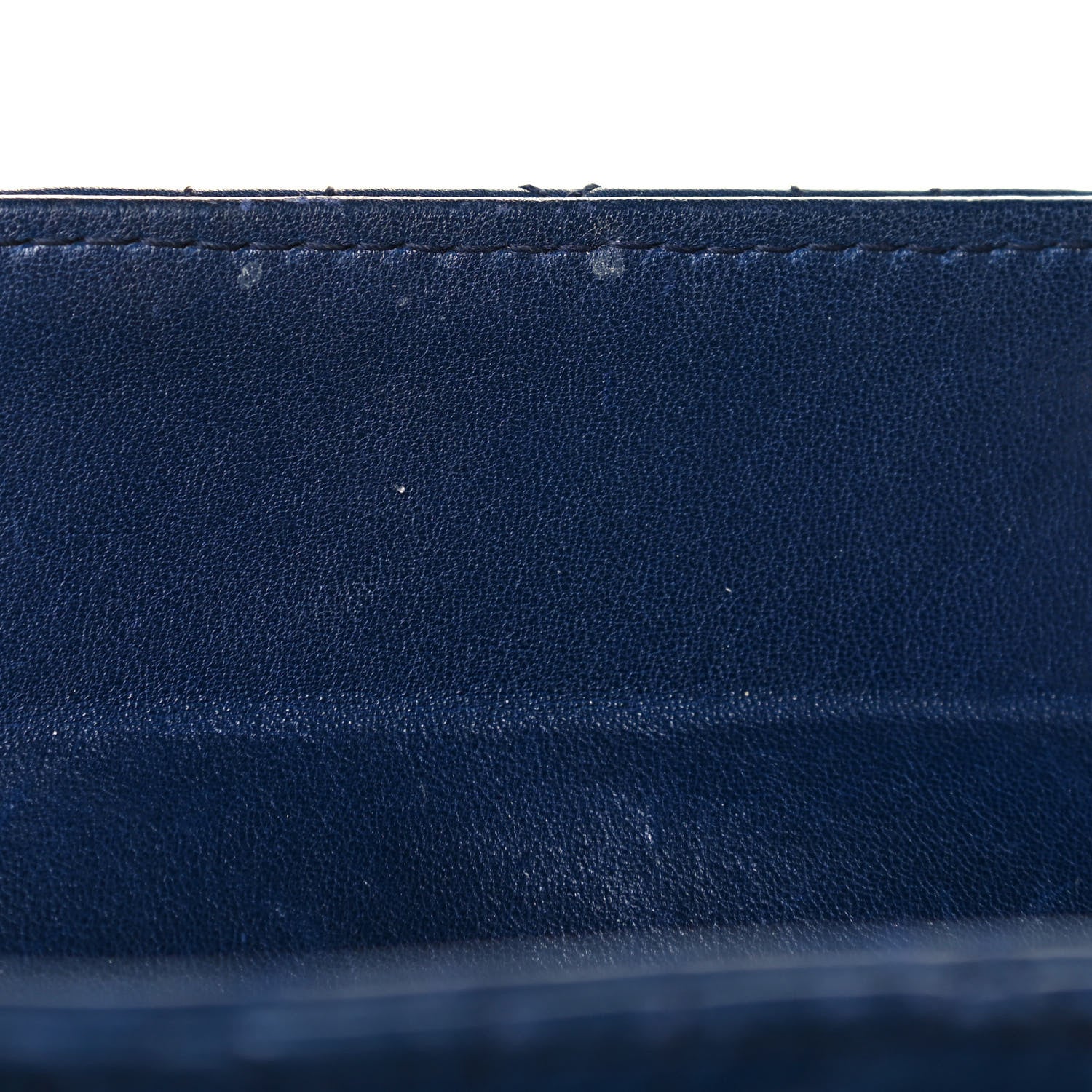 Christian Dior Lambskin Cannage Large Lady Dior Blue 18 of 19