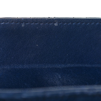 Christian Dior Lambskin Cannage Large Lady Dior Blue 18 of 19