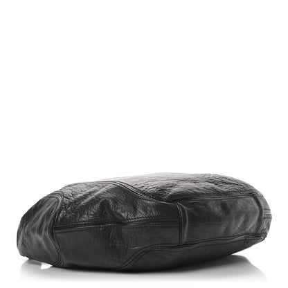 Givenchy Tumbled Sheepskin Eclipse Hobo Black 3 of 9