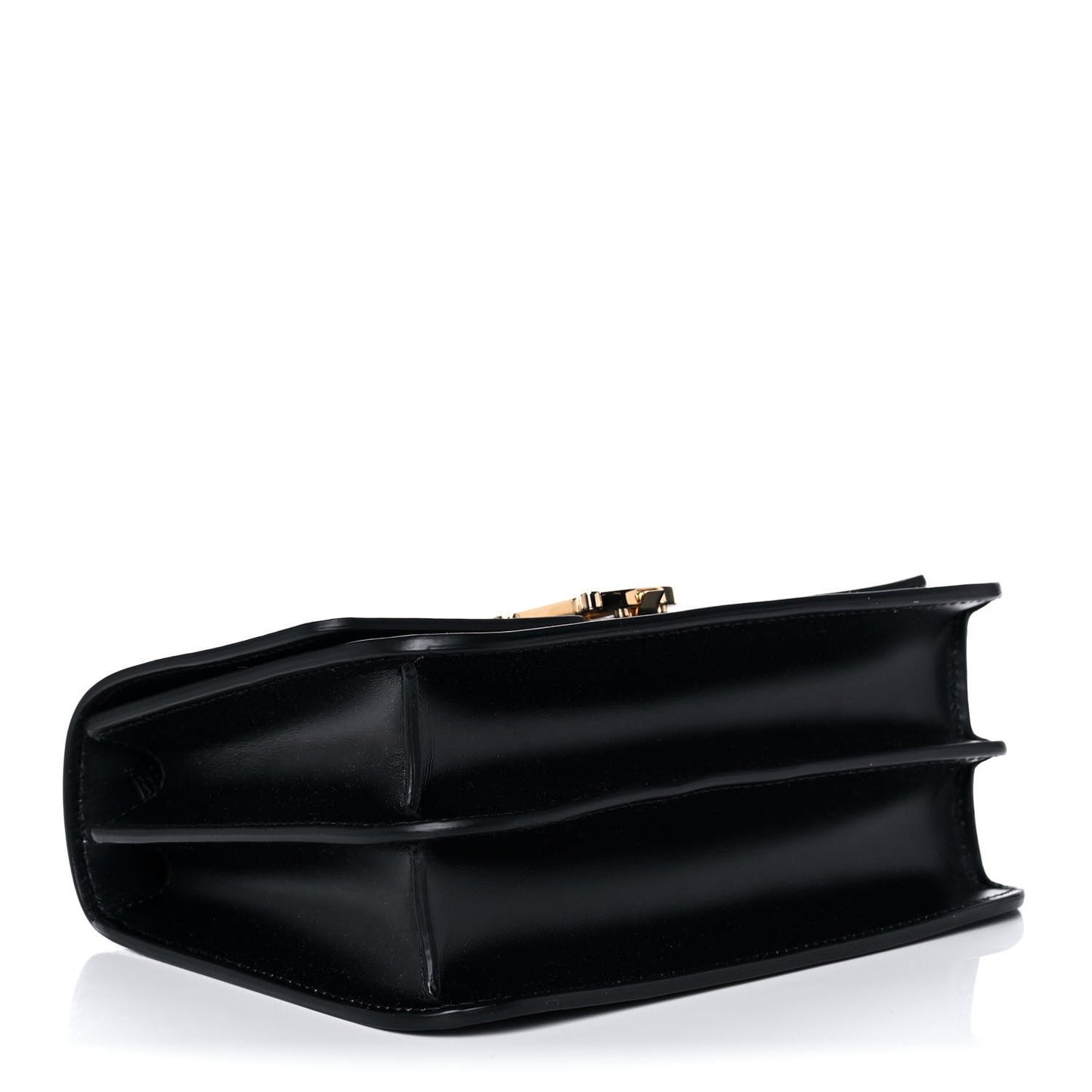 Calfskin Gorilla Print Small TB Bag Black