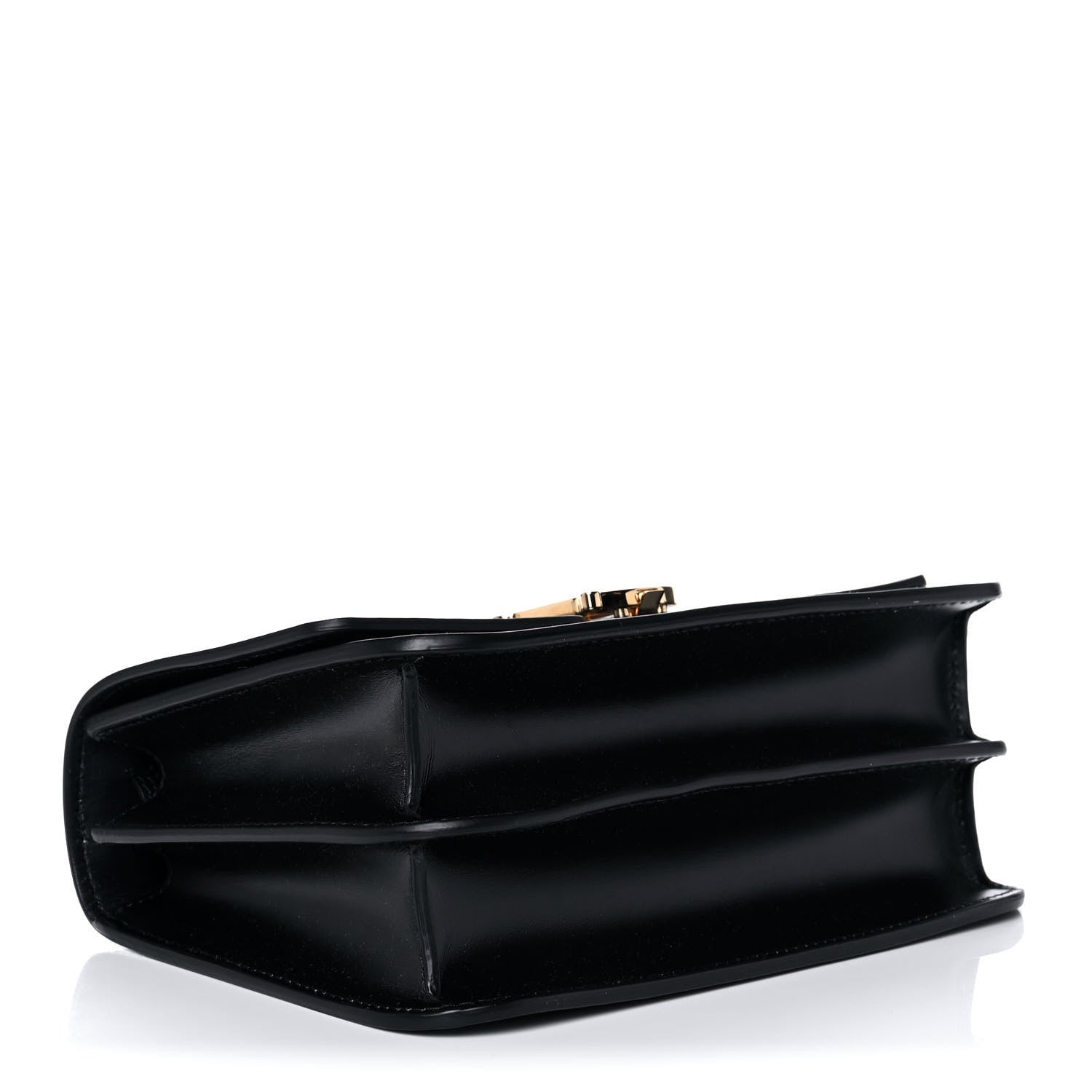 Burberry Calfskin Gorilla Print Small TB Bag Black 4 of 13