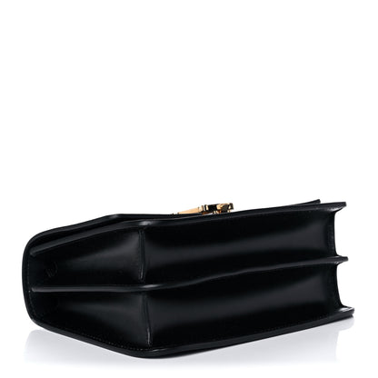 Burberry Calfskin Gorilla Print Small TB Bag Black 4 of 13