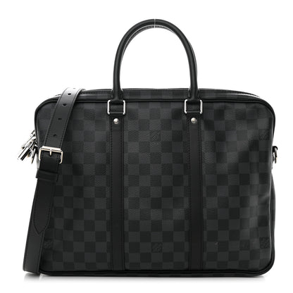 Louis Vuitton Damier Graphite Porte Documents Voyage PM 1 of 11
