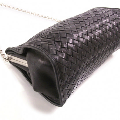 Bottega Veneta Leather Woven Chain Shoulder Bag 5 of 7