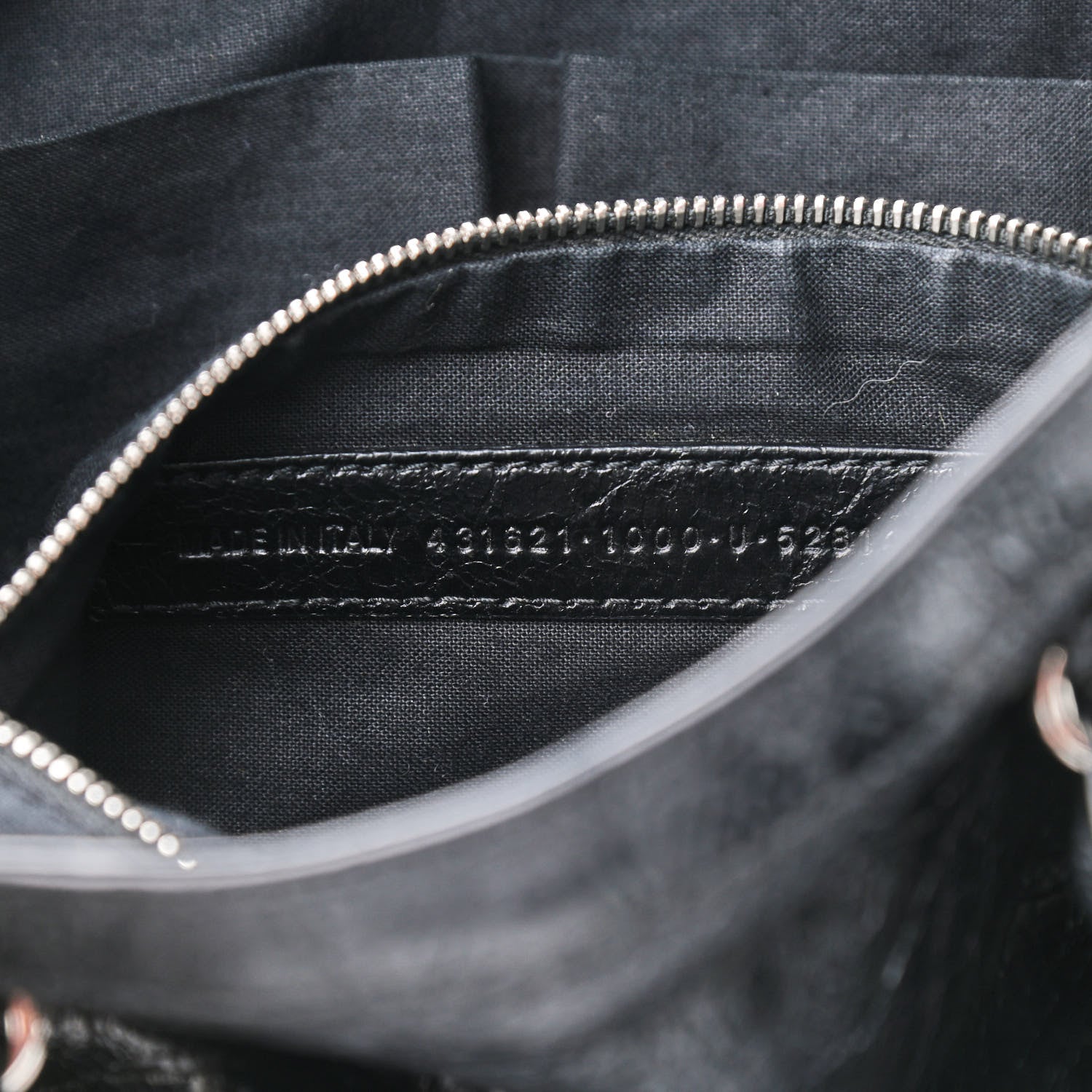 Balenciaga Agneau Classic Silver Hardware S City Black 6 of 10