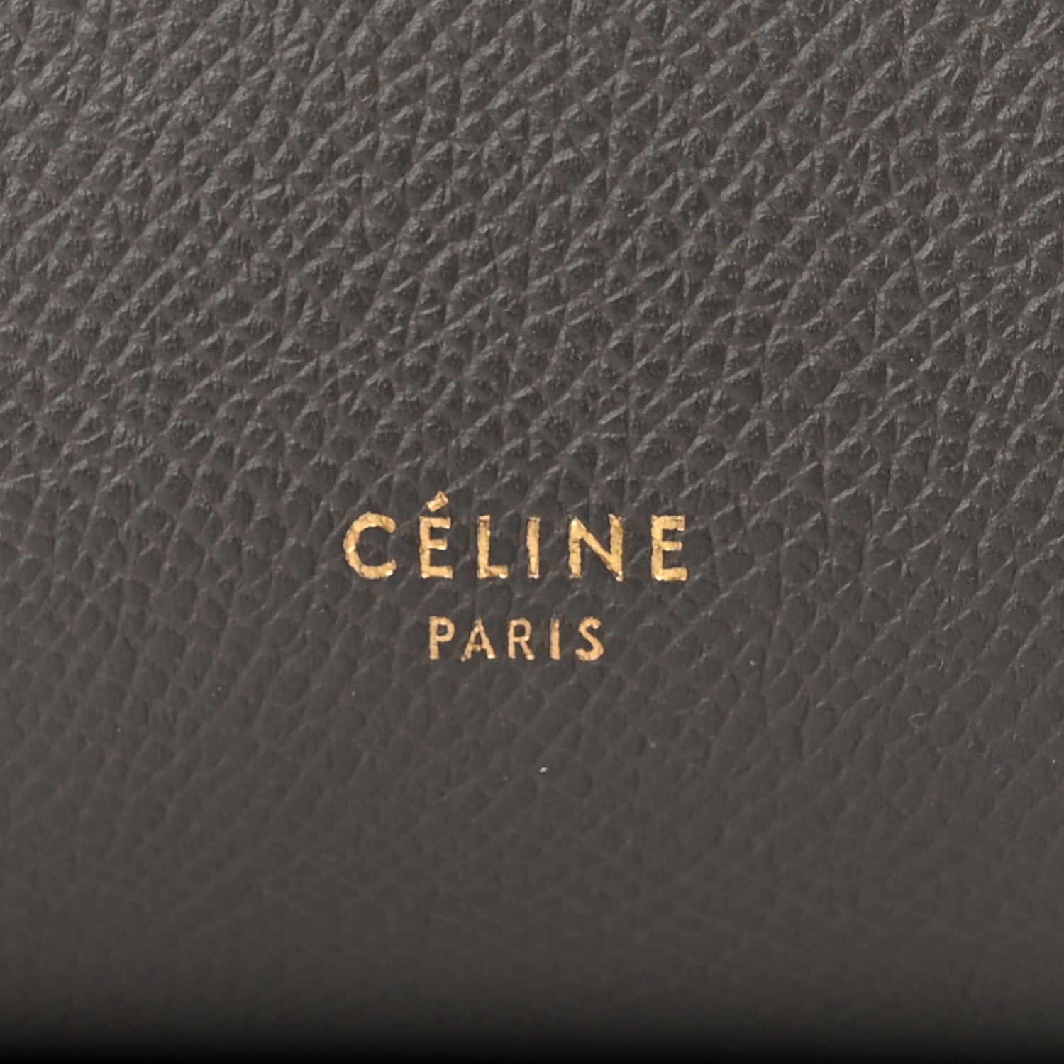 Celine Grained Calfskin Nano Belt Bag Grey 5 of 12