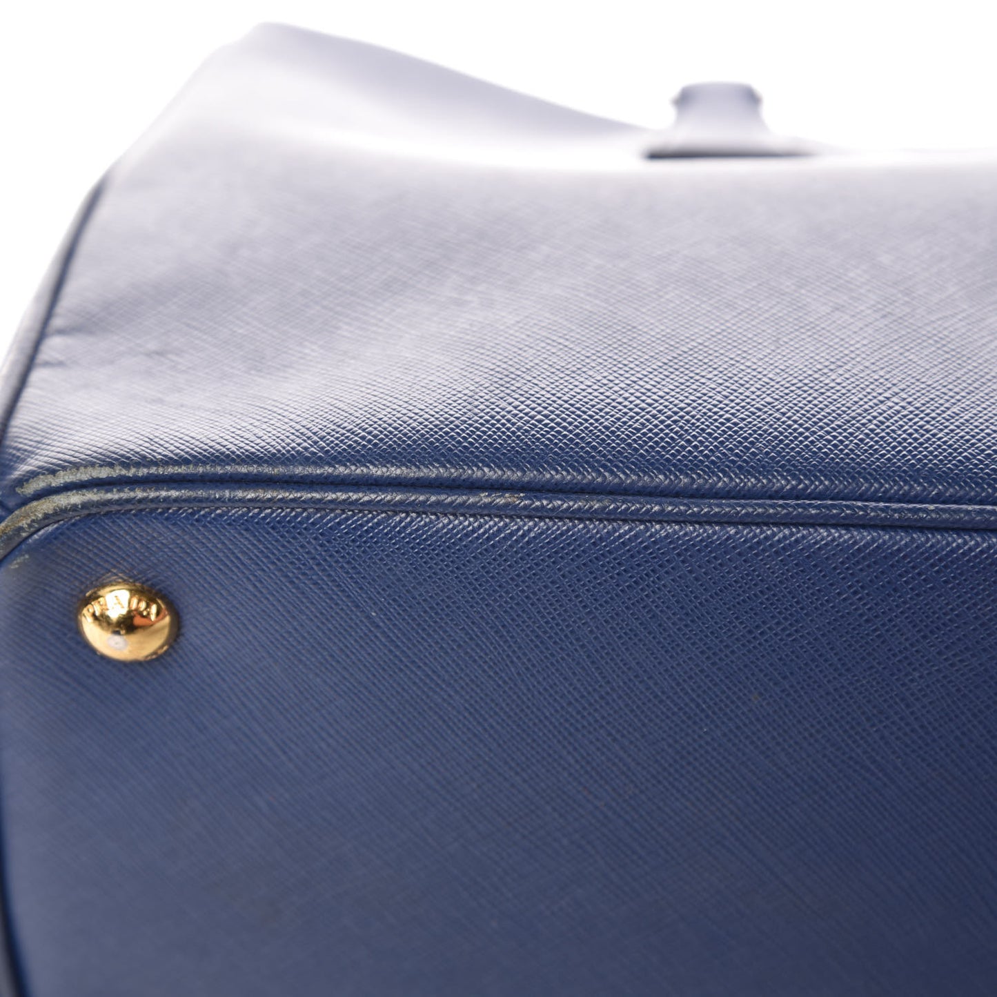 Saffiano Medium Galleria Double Zip Tote Bluette