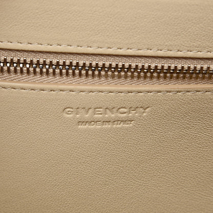 Givenchy Grained Calfskin Medium Horizon Satchel Beige 7 of 8