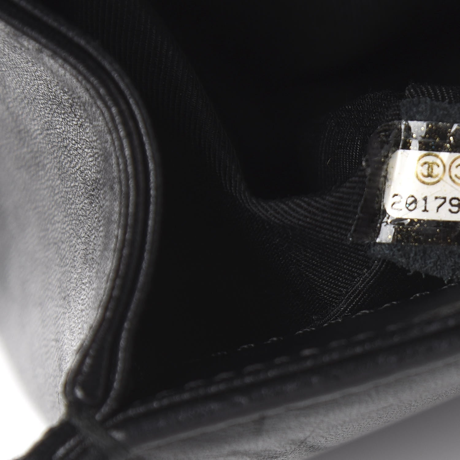 Chanel Lambskin Quilted Medium Boy Flap Black 6 of 9