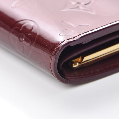 Louis Vuitton Vernis French Purse Wallet Rouge Fauviste 6 of 10