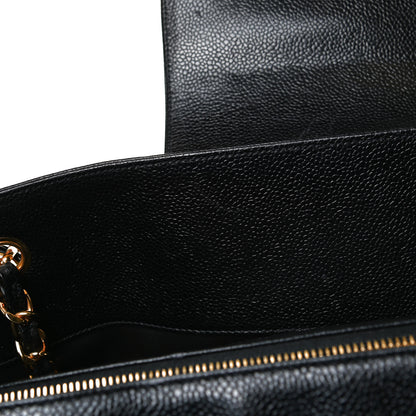 Chanel Caviar XL Weekender Bag Black 20 of 24