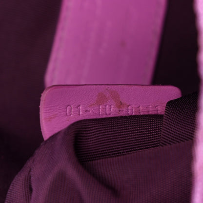 Christian Dior Coated Canvas Cannage Panarea Pouch Purple 7 of 16