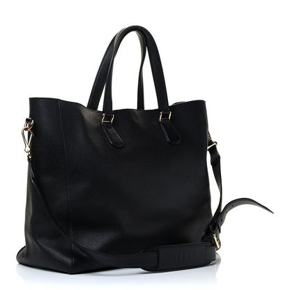 Burberry Grainy Calfskin Tote Black 2 of 4