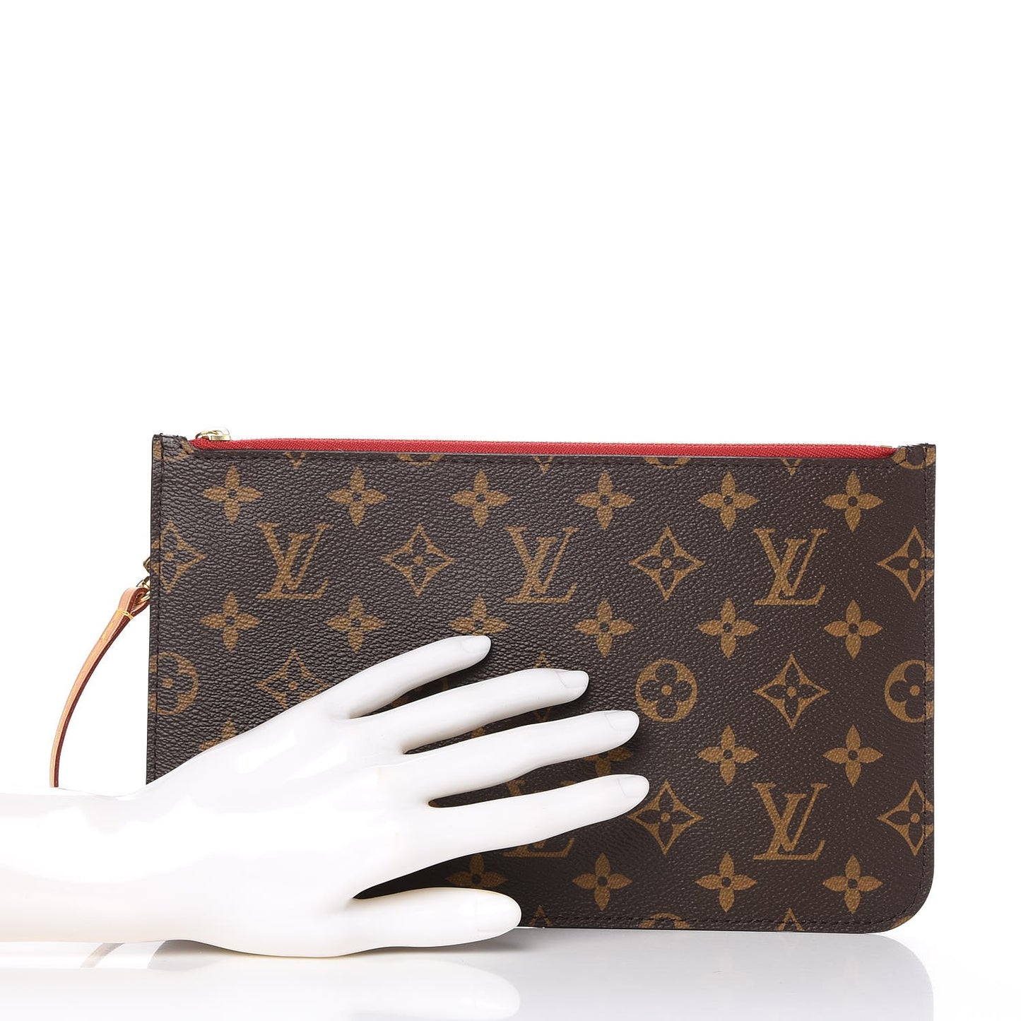 Monogram Neverfull MM GM Pochette Cherry