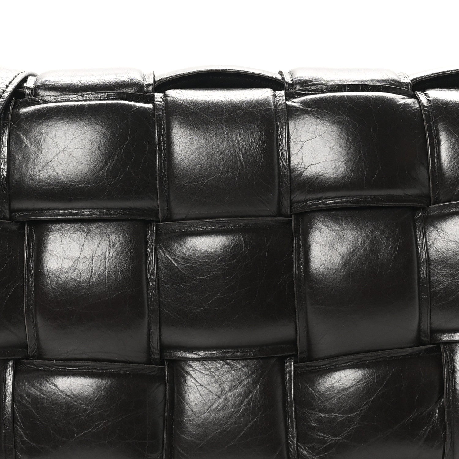 Bottega Veneta Paper Calfskin Maxi Intreccio Padded Cassette Crossbody Bag Fondant 7 of 9