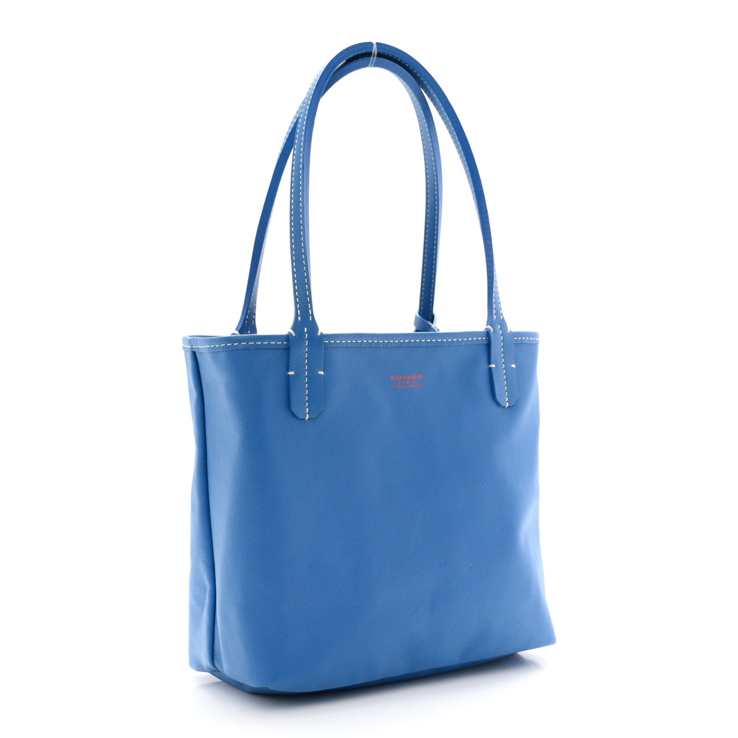 Goyardine Reversible Mini Anjou Sky Blue