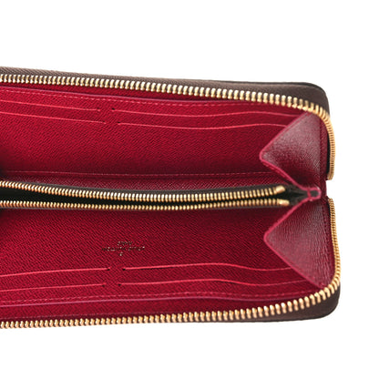 Louis Vuitton Monogram Clemence Wallet Fuchsia 5 of 9
