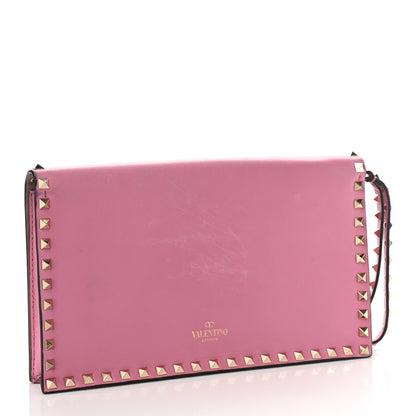 Valentino Garavani Nappa Rockstud Wristlet Clutch Ninphea 3 of 8
