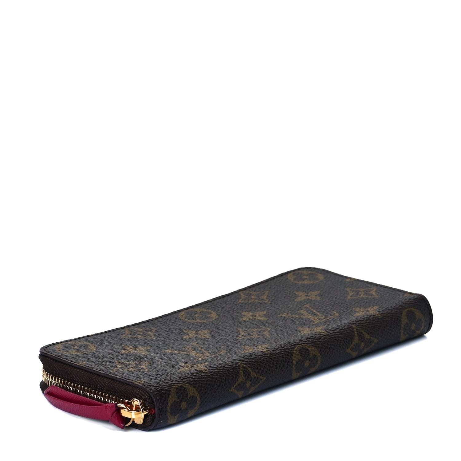 Louis Vuitton Monogram Clemence Wallet Fuchsia 3 of 8