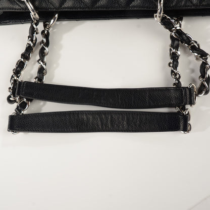 Chanel Caviar Quilted Grand Shopping Tote GST Black 9 of 9