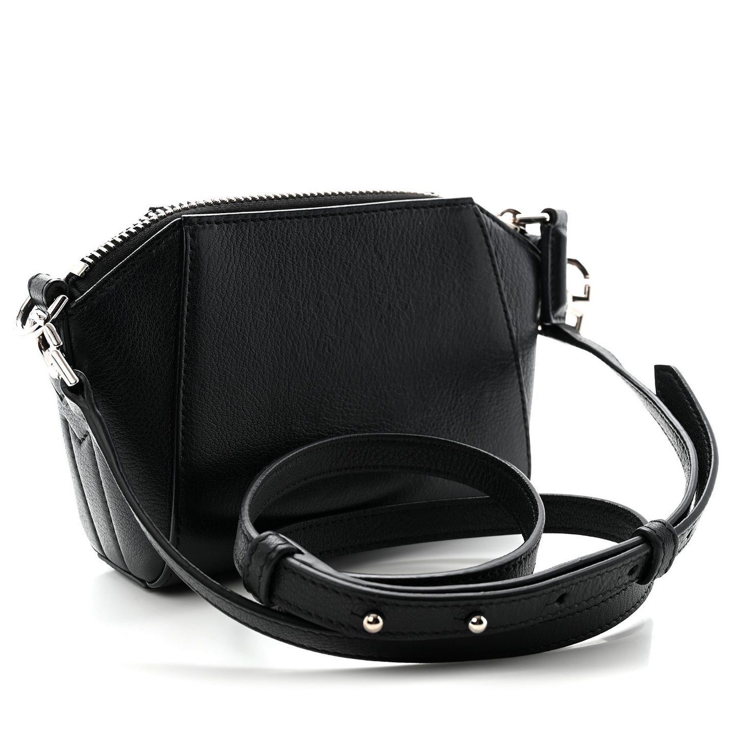Sugar Goatskin Nano Antigona Black