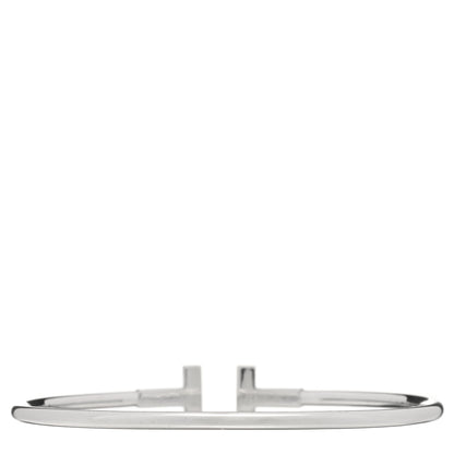 Tiffany 18K White Gold T Wire Bracelet 2 of 3