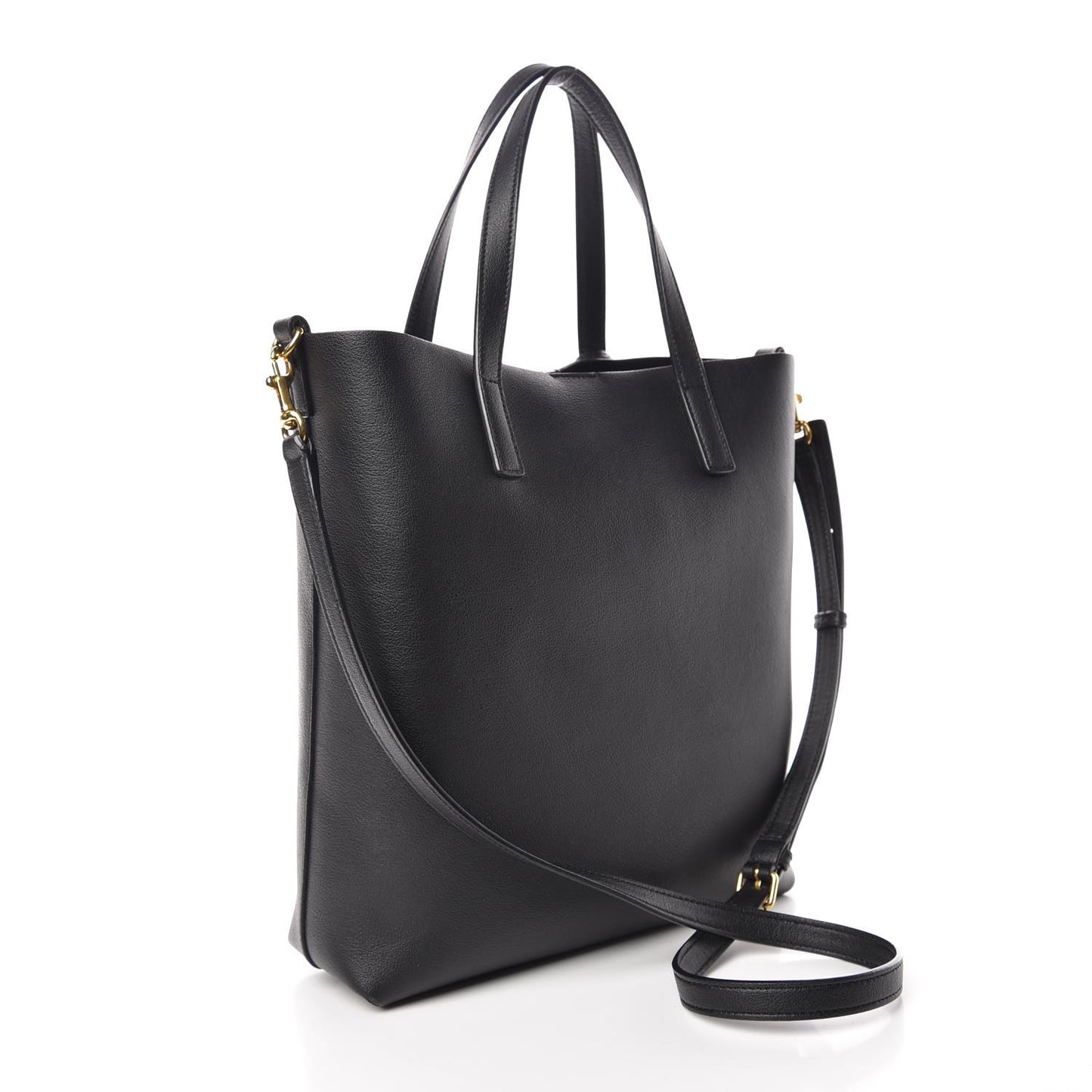 Calfskin Toy Shopping Tote Black