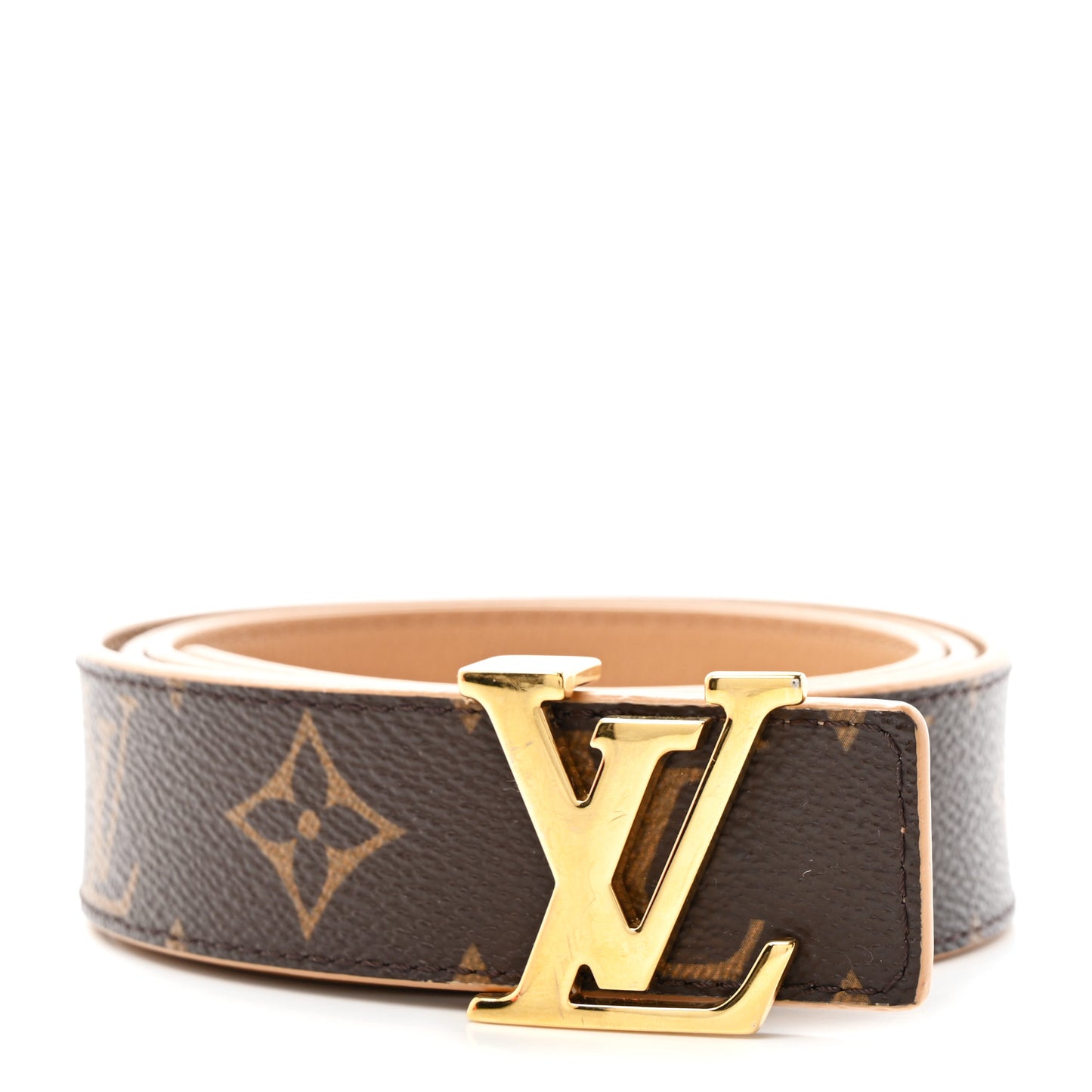 Monogram Calfskin 30mm LV Initiales Reversible Belt 85 34 Arizona