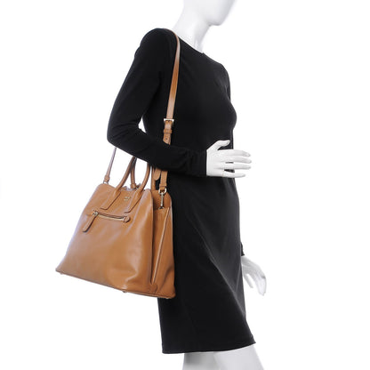 Prada Saffiano Cuir Open Promenade Tote Caramel 2 of 9