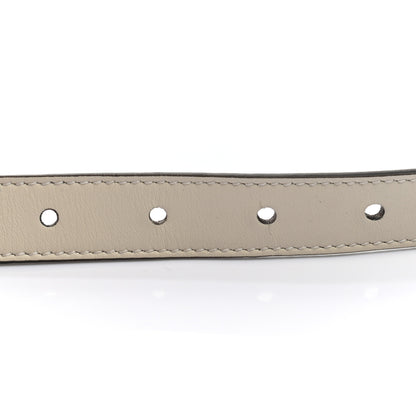 Gucci Calfskin Double G 20mm Belt 80 32 Mystic White 4 of 6