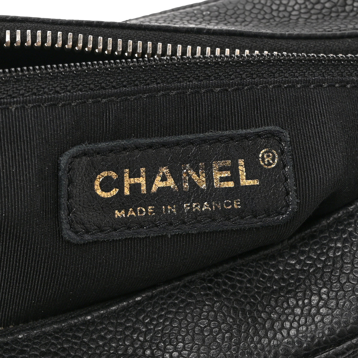 Chanel Caviar Quilted Timeless CC Shoulder Bag Black 6 of 10