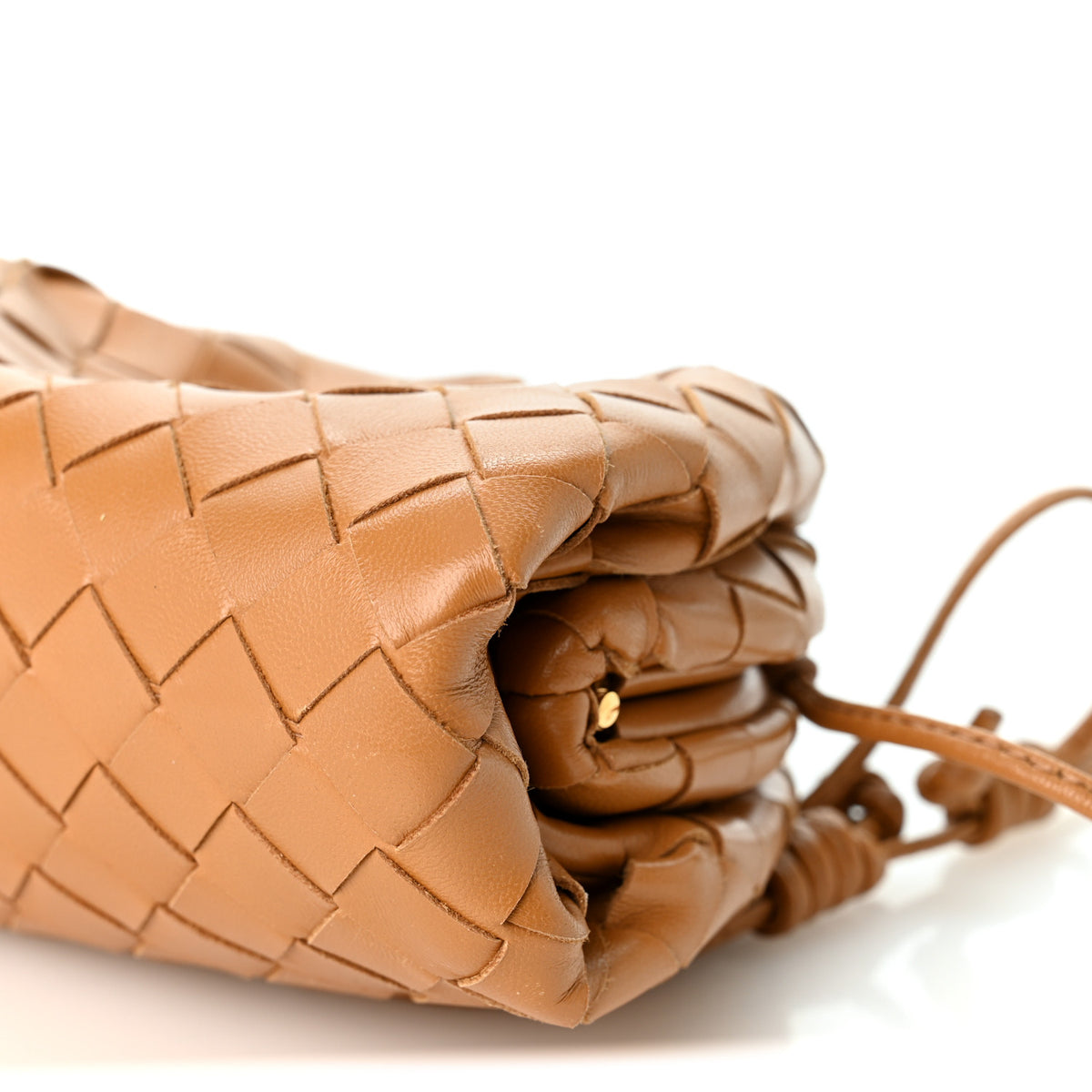 Nappa Intrecciato The Mini Pouch Carmel