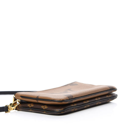 Louis Vuitton Reverse Monogram Giant Double Zip Pochette 4 of 11