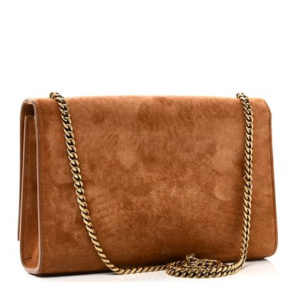 Saint Laurent Suede Small Monogram Kate Satchel Macaron 3 of 10