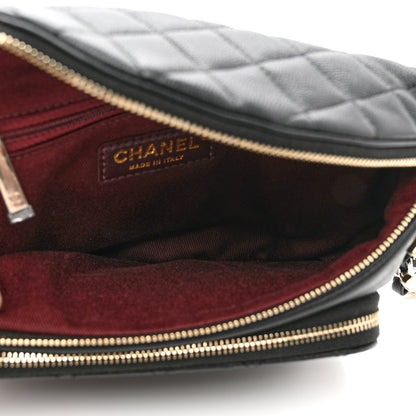 Chanel Caviar Quilted Business Affinity Waist Belt Bag Black 5 of 7