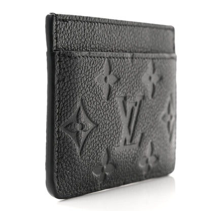 Louis Vuitton Empreinte Card Holder Black 3 of 7