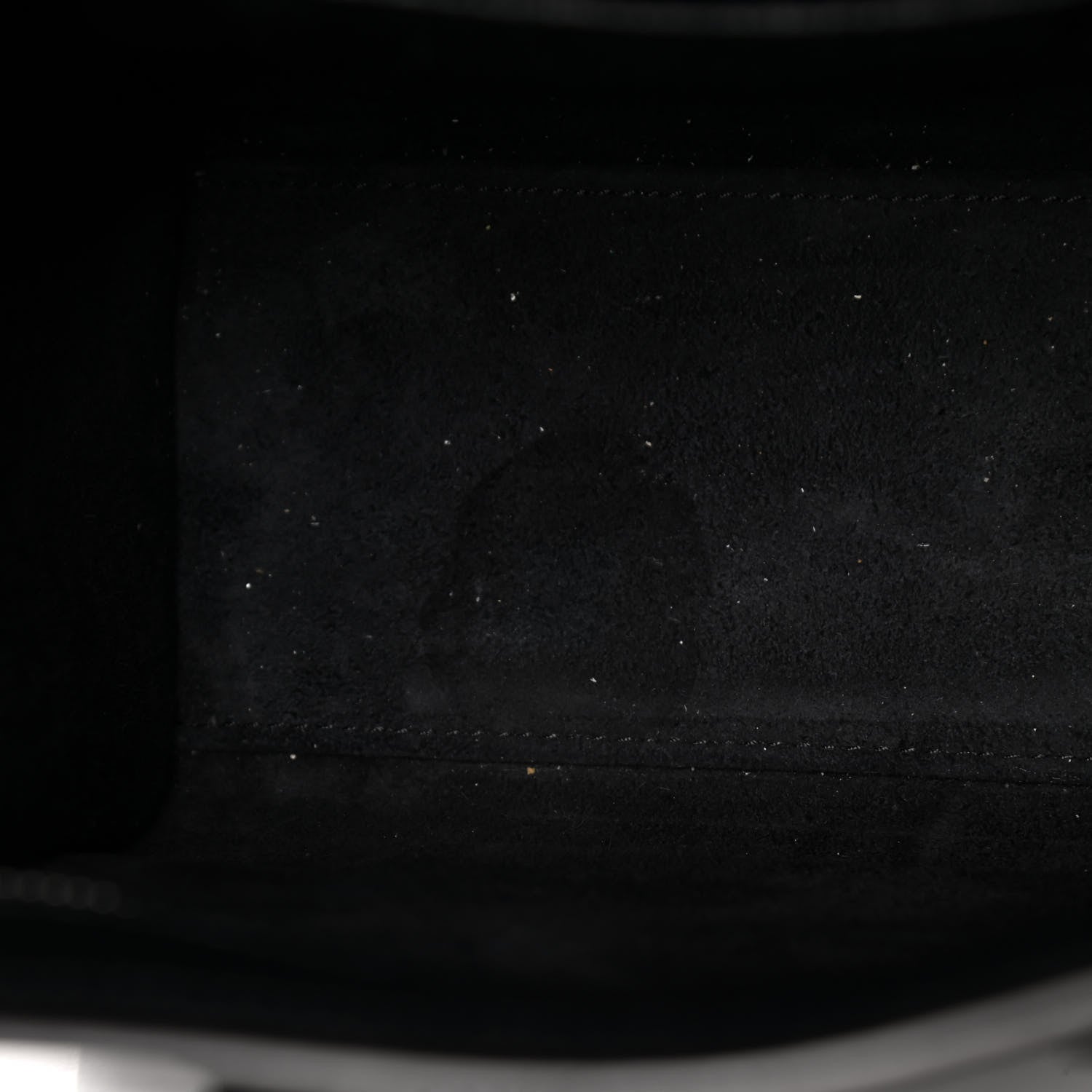 Celine Drummed Calfskin Nano Luggage Black 15 of 21