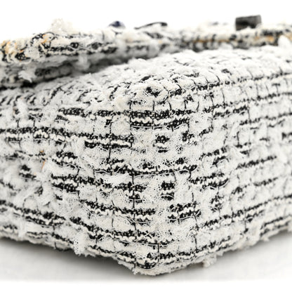 Chanel Tweed Garden Party 2.55 Reissue 225 Flap White Multicolor 9 of 12