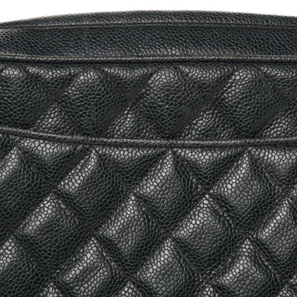Chanel Caviar Quilted Tassel Camera Bag Dark Green 16 of 18