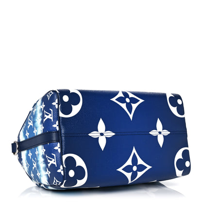 Louis Vuitton Monogram Escale Speedy Bandouliere 30 Blue 4 of 11