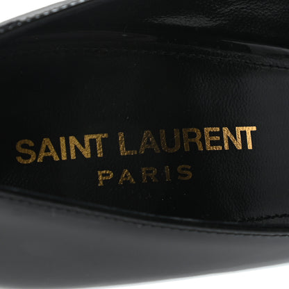 Saint Laurent Patent Opyum 110 Pumps 39 Black Gold 7 of 8